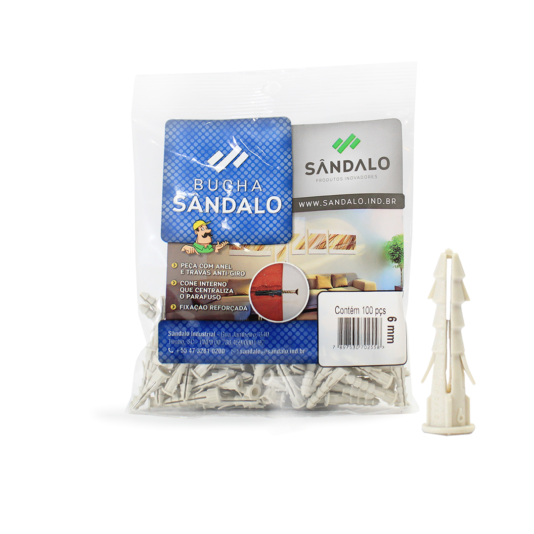 Bucha Sândalo Com Anel